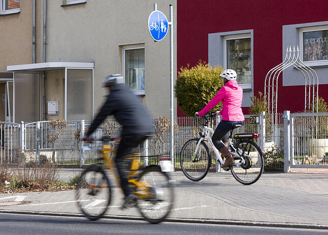 Symbolbild Fahrradfahrer