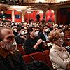 Blick in den Zuschauersaal des Berliner Ensembles bei einem Pilotprojekt währen der Pandemie im März dieses Jahres: Die Infektionslage ...