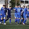 Jubel beim Spiel in der Verbandsliga zwischen dem FC Radolfzell und dem Kehler FV nach dem 1:0.