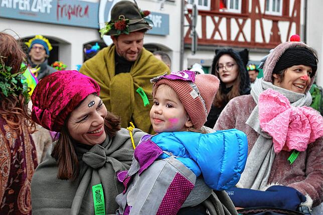 Bild 29: So schön war der Kindergartenumzug am Schmotzigen Donnerstag in Überlingen