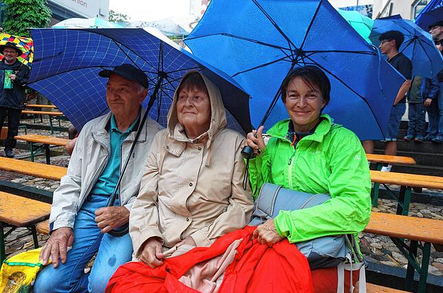 Bild 40: Jazzfest verbreitet trotz Regen gute Laune