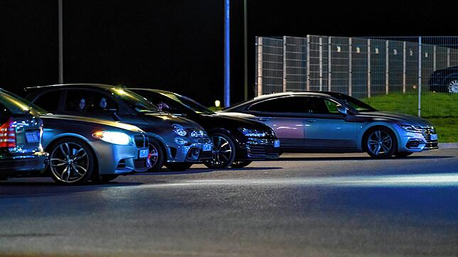 Die Tuning-Szene wollte ein Treffen im Kaitle organisieren. Doch daraus wurde nichts.
