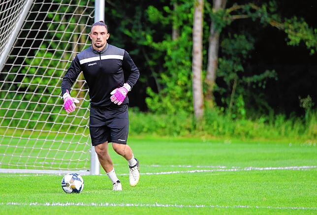 Auch spielerisch stark: Andrea Hoxha in Aktion beim Training des FC 08 Villingen.