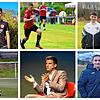 Sechs der 16 Geschichten unserer Landesliga-Serie: Sven und Jan Faude vom SC Gottmadingen-Bietingen (oben, von links), Jannik Gerlach ...
