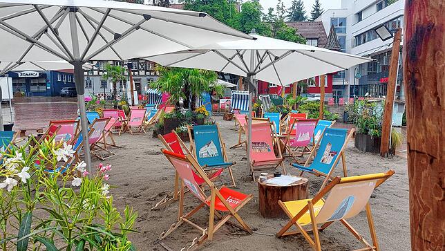 Keine Menschenseele: Der Muslenplatz war am Samstag wie ausgestorben.