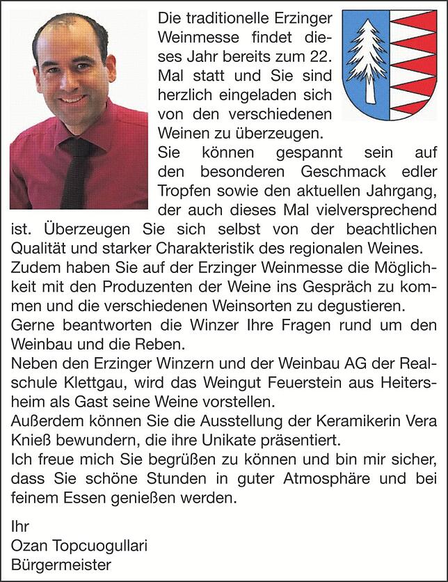 Bild 1: Weinmesse Erzingen: Klettgauer Winzer stellen ihre Weine vor