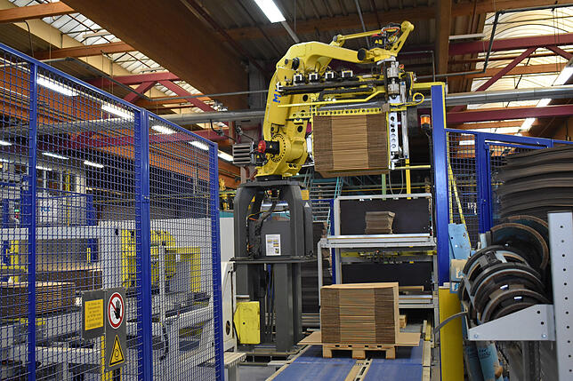 Ein Blick in die Produktion von Straub Verpackungen in Bräunlingen. Die Firma will deutlich stärker wachsen, als es der Branchenschnitt ...