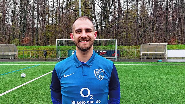 Daniel Kanas freute sich nach dem Spiel und gab sich sehr optimistisch: &bdquo;Wir wollen die Meisterschaft und den direkten Aufstieg in ...