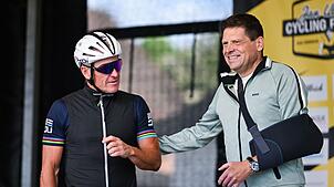 Einst Rivalen, jetzt Freunde: Lance Armstrong (l) und Jan Ullrich.