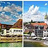 Ob nun Überlingen (links) oder Friedrichshafen die schönste See-Stadt ist, darüber lässt sich vortrefflich streiten.