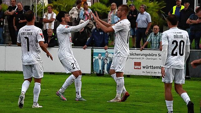 Gehen als Favorit ins Spiel beim Landesligisten SV Denkingen: Die Oberliga-Spieler des FC 08 Villingen.