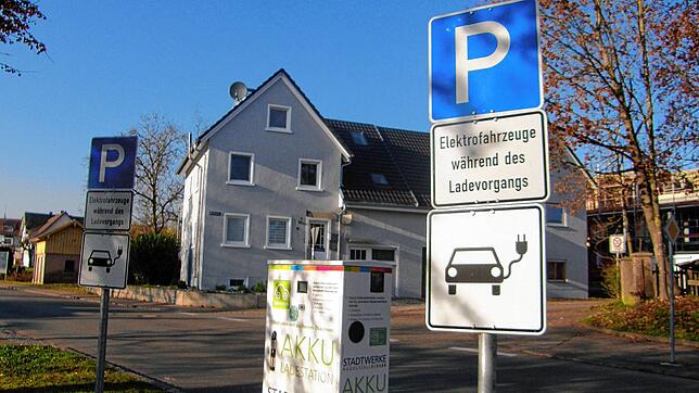 Bisher gibt es in Allensbach nur diesen Standort für ein E-Carsharing auf dem Park-and-Ride-Platz beim Bahnhof. Die Lokale Agenda ...