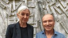 Historikerin Carmen Scheide mit Museumsleiter Rüdiger Specht. Sie haben über August Kratt geforscht.