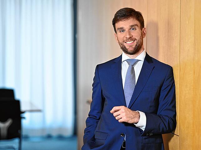Fabian Müller, seit diesem Jahr Erster Bürgermeister in Friedrichshafen.