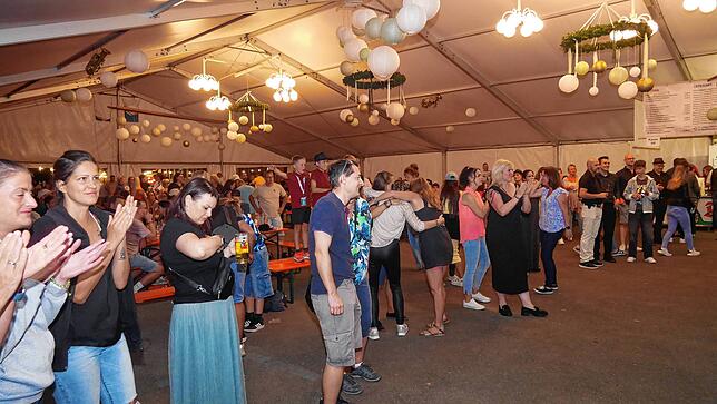 Bild 14: Bezirksmusikfest in Hohentengen – das Abendprogramm