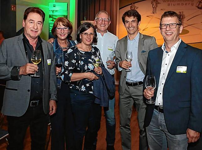 Wolfgang und Angela Tscholl, Erika und Bruno Happle, Klaus-Jürgen Deuser, Achim Happle.