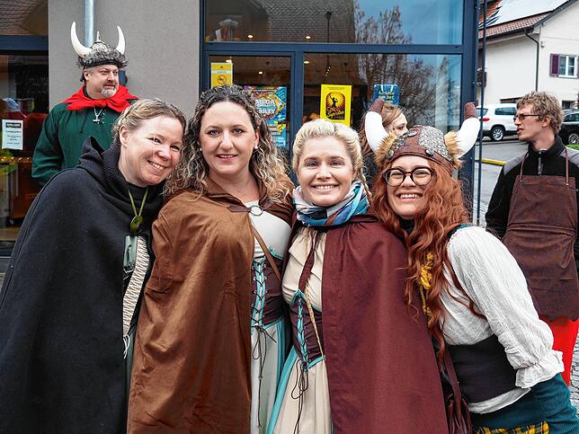 Auch die keltischen Frauen beteiligen sich am Freiheitskampf.