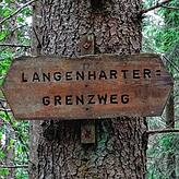 Die Wanderung führte entlang des Langenharter Grenzweges.