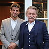 Robert Scheel (links) und Fernseh-Star Ingo Lenßen sind zu Gast beim VS-Forum am 16. Mai in der Neuen Tonhalle in ...