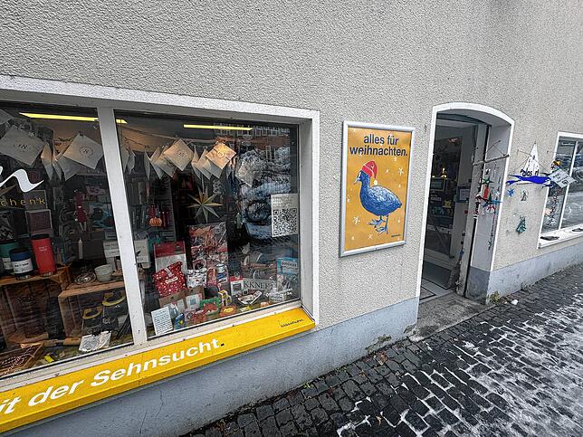 Das Blässhuhn in der Konstanzer Gerichtsgasse.