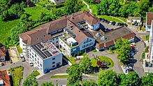 Das Stockacher Krankenhaus aus der Vogelperspektive. Hier sollen schon bald zwei Krankenschwestern und ein Arzt aus Burundi ausgebildet ...