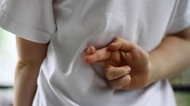 Kinder wählen öfters kleine Lügereien und beruhigen teilweise ihr schlechtes Gewissen.