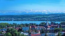 Kalt, aber dennoch schön: Der Bodensee im September 2024.