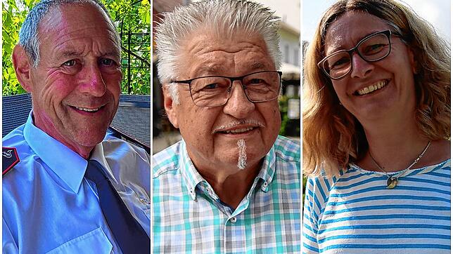 Alles für ihre Hohentwiel-Stadt: Fritz Möhrle, Wolfgang Werkmeister und Carolin Henninger bringen sich in Singen ein.