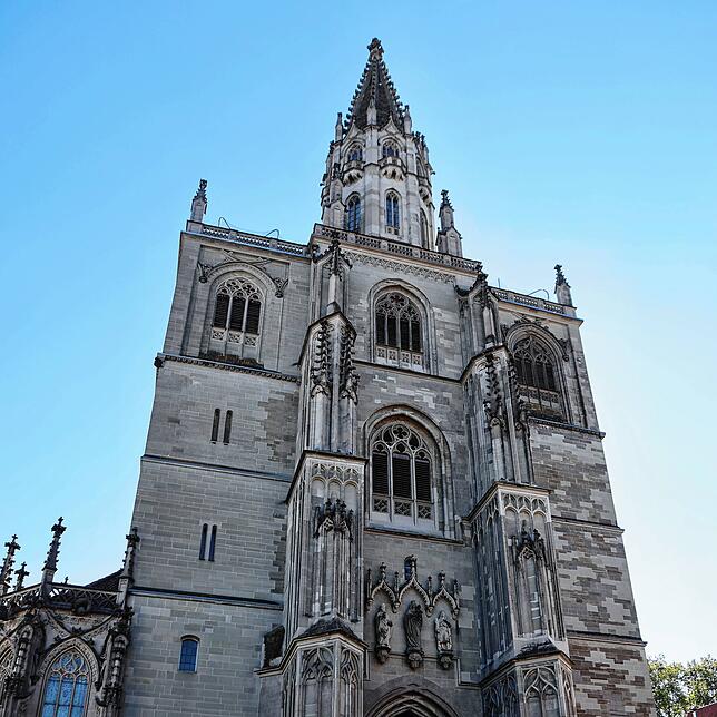Das Münster ist mit 78 Metern das höchste Gebäude in Konstanz.