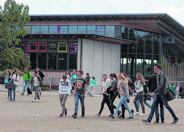 An die 500 Schüler bereitet das Engener Gymnasium auf ihr Abitur vor.