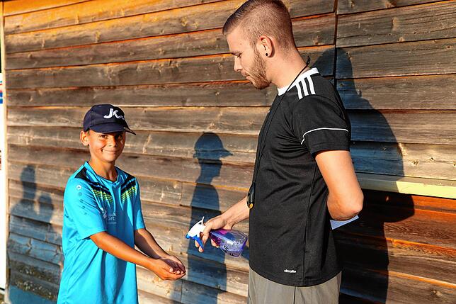 Bild 15: Auch die Jugendfußballer starten in die Saison. Wir haben Bilder vom E-Jugendtraining des SV Allensbach!