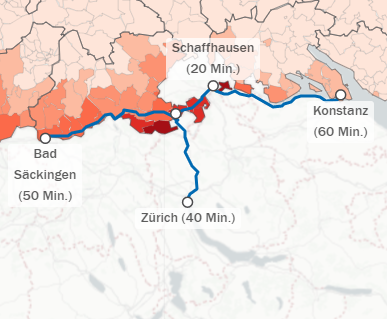 Bild 6: Grenzgänger Schweiz: So viele Pendler gibt es im Kreis Konstanz und am Hochrhein