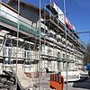 Nach wie vor eine Baustelle: Der Bahnhof Therme, den der Überlinger Unternehmer Michael Stehle im Herbst 2013 gekauft hat. Bild: Stefan ...
