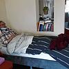 Diese kleine Ecke ist Roy Files Quarantäne-Station im Haus seiner Verwandten. Noch eine Woche muss er in häuslicher Quarantäne ausharren.