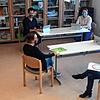 Die Lehrerinnen und Lehrer an der Grund- und Werkrealschule Eichberg in Blumberg tragen alle Mundschutz. Bild: Schule