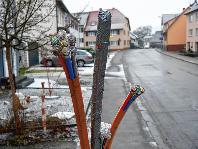 Der Glasfaserausbau konnte in diesem Jahr kräftig vorangetrieben werden.