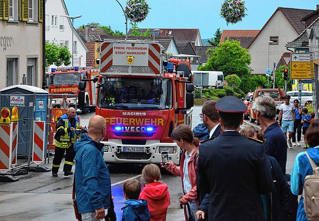 Bild 14: Bilder der Hauptübung der Freiwilligen Feuerwehr Markdorf – Teil 2