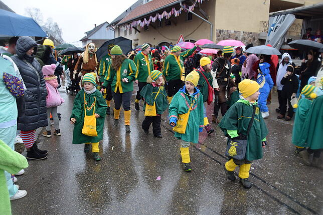 Bild 9: Nöggenschwiel 2025: Fasnacht und bunte Kostüme – Eindrücke vom Schlüchttalnarrentreffen