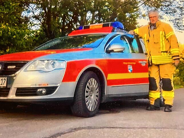 Bernd Bichl in voller Montur. Heute ist er in der Altersmannschaft tätig.