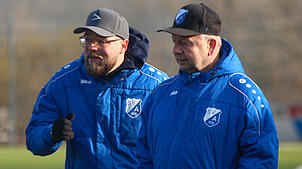 Ziemlich beste Freunde: Daniel Moll (links) und Hannes Rüther sind nicht nur ein Trainerteam, sondern auch gute Freunde. Im Sommer ...