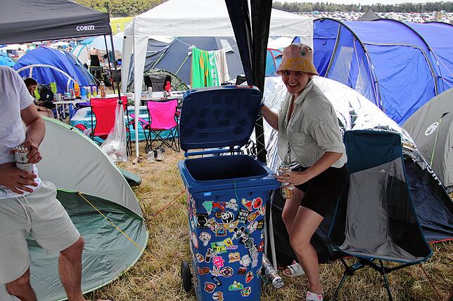 Bild 8: Southside-Festival: So wild geht es auf dem Campingplatz zu