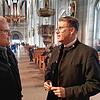 Im Nikolausmünster in Überlingen informierten sie über die Zusammenlegung der Kirchengemeinden zu einer Großpfarrei: Matthias ...