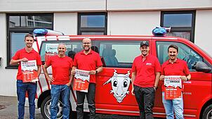 Die Verantwortlichen präsentieren das Programm (von links): Dennis Trojanski, Christof Schwer, Michael Kienzler, Thomas Schilli und ...