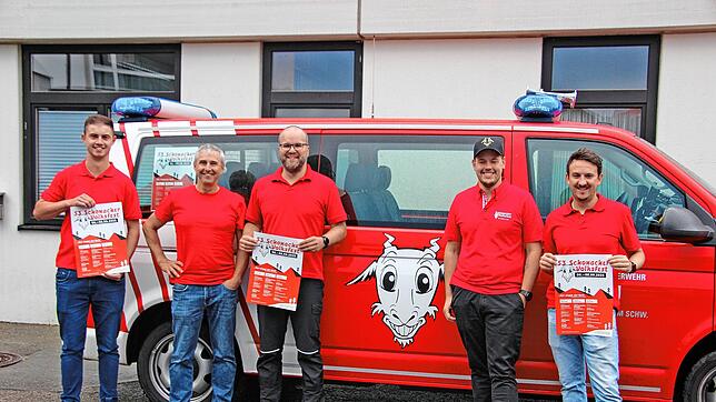 Die Verantwortlichen präsentieren das Programm (von links): Dennis Trojanski, Christof Schwer, Michael Kienzler, Thomas Schilli und ...