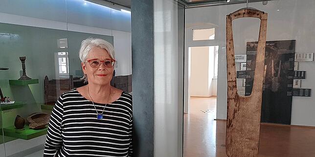 Auf die Leier von Trossingen ist Barbara Theune-Großkopf besonders stolz. Sie stammt aus einem alamannischen Adelsgrab des sechsten ...