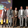 Die Protagonisten der elften Rheinfelder Wirtschaftsgespräche (von links): Markus Czerner, Olaf Breuer, Klaus Eberhardt, Bert Overlack ...