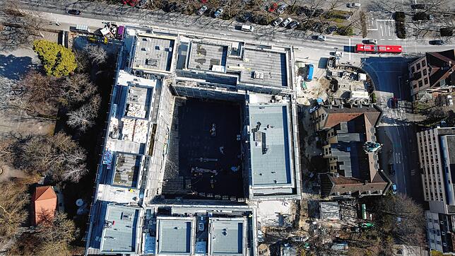 Bild 14: So sieht der Wohnkomplex Laubenhof von innen, unten und oben aus: Ein Rundgang durch das Bauprojekt