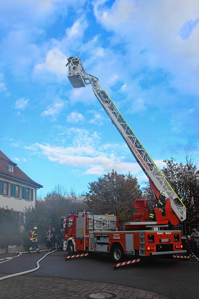 Bild 12: Bilder von der Feuerwehrhauptübung der Feuerwehr Riedheim