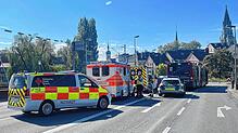 Einsatzkräfte an einer Unfallstelle: An einigen Stellen in Konstanz ein gewohntes Bild.
