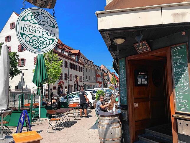 Das Irish Pub in Villingen befindet sich im Romäusring.